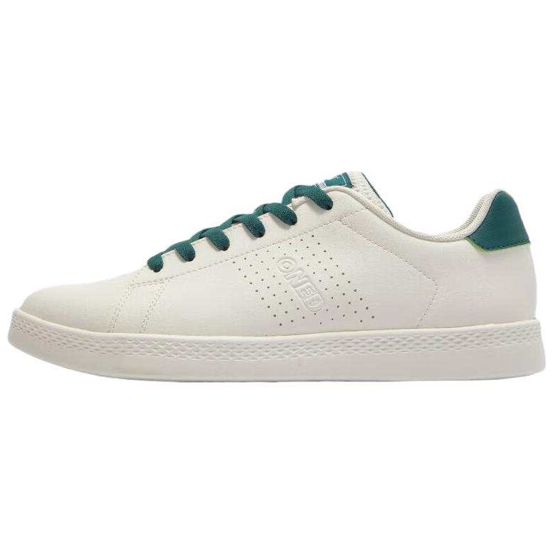 361° Mesh, Synthetic Leather Cushioning Lightweight Height Increasing Low top Skateboard Shoes Men's White Green