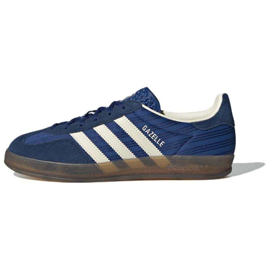 Adidas Originals Gazelle Wmns Adidas Originals Indoor 'Blue Pinstripe Satin' Women's