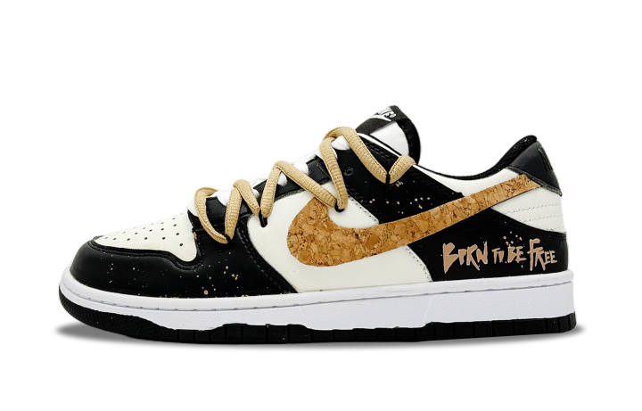 Nike Nike Dunk Wild Wood Abrasion Resistant Low top Skateboard Shoes Unisex Tea Brown