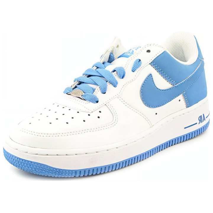 Nike Nike Air Force 1 Pu Coverage Impact Resistance Low top Skateboard Shoes Women's University Blue