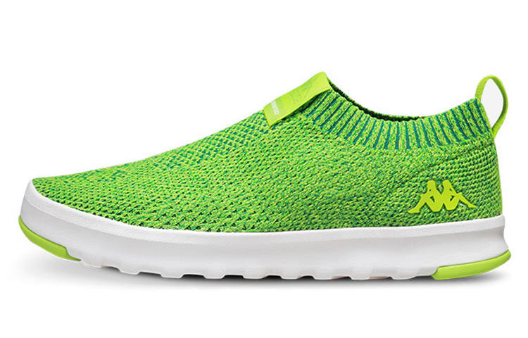 Kappa Skateboard Shoes Women's Low Top Green/White