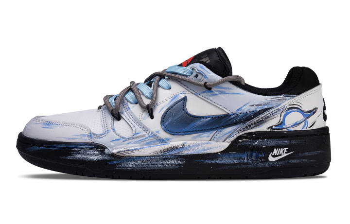 Nike Nike Full Force Pursue Stars, Cool Innovation Space Abrasion Resistant Low top Skateboard Shoes Men's