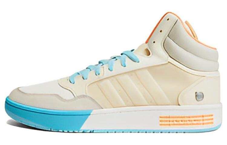 Adidas Neo Adidas Hoops 3.0 Mid Shoes 'Beige Blue'