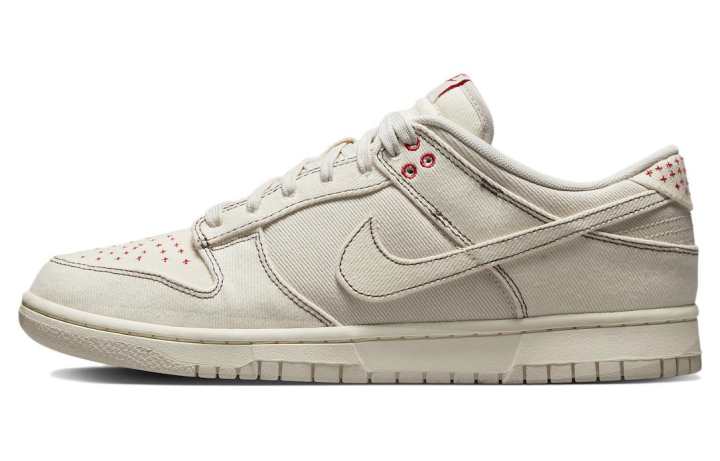 Nike Nike Dunk 'Light Orewood Brown' Fabric Low top Skateboard Shoes Unisex Beige