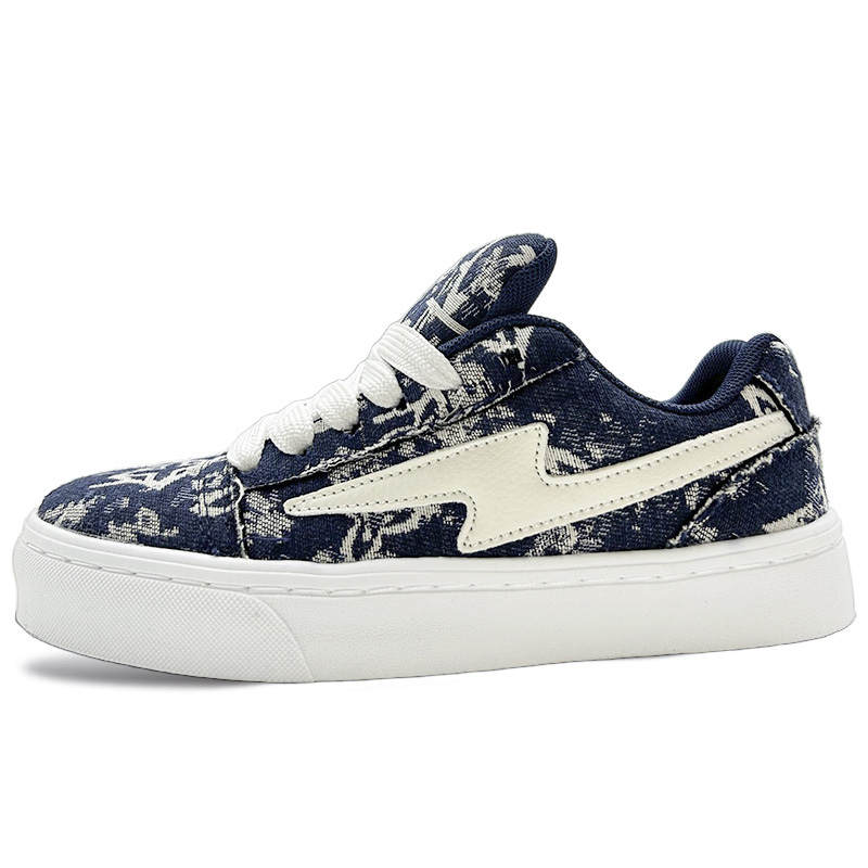 ITGI ITGI Breathable Moisture Wicking Low top Skateboard Shoes Unisex Navy Blue
