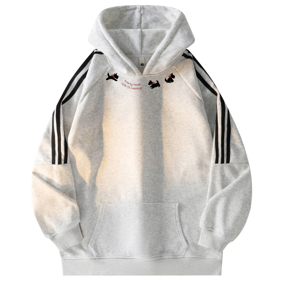 Mackyo Sweatshirts Unisex Hooded Thickened Heavyweight