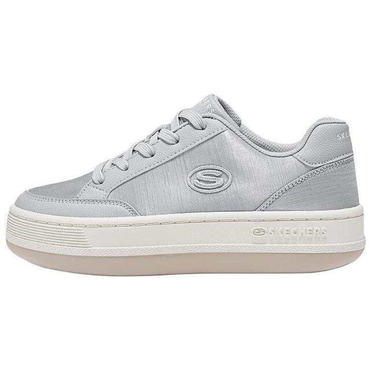 Skechers Low top Skateboard Shoes Women's Light Gray
