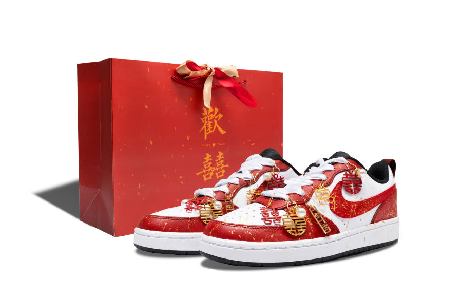 Nike Nike Court Borough Skateboard Shoes Women's Low Top Black/Gold