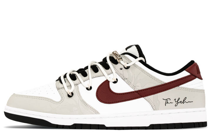 Nike Nike Dunk NikeDKL Abrasion Resistant Abrasion Resistant Low top Skateboard Shoes Unisex Pink Beige