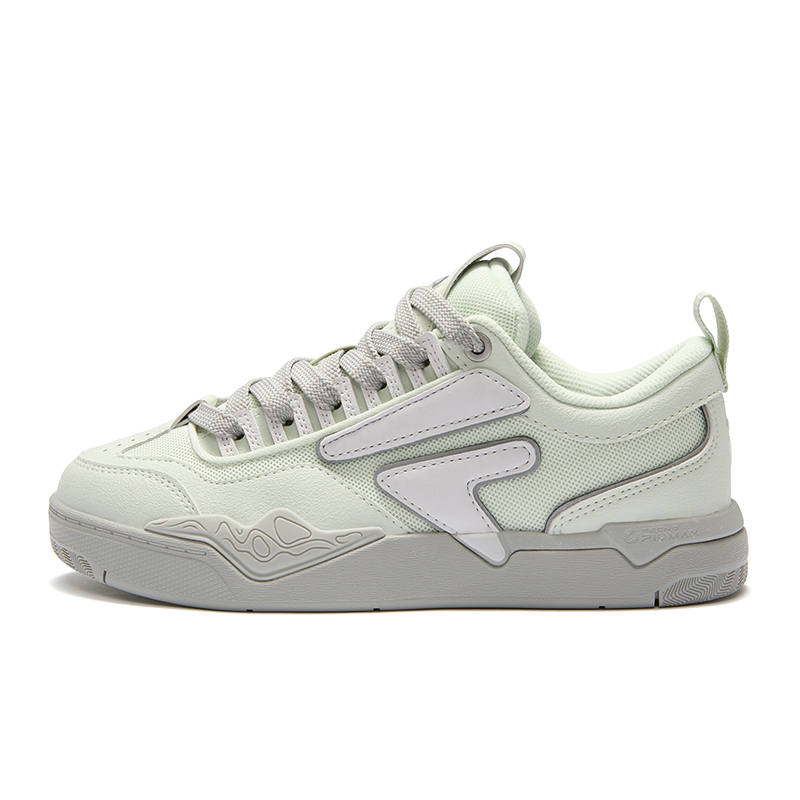 FILA FUSION Nollie Low top Skateboard Shoes Women's Green Gray