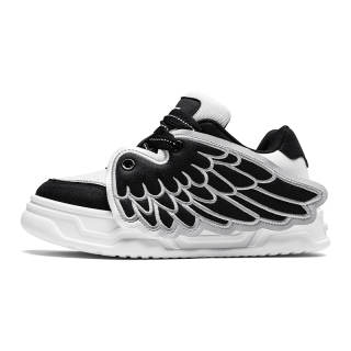 NAKAJ Soaring Collection Microfiber Leather Slip Resistant, Abrasion Resistant, Height Increasing Low top