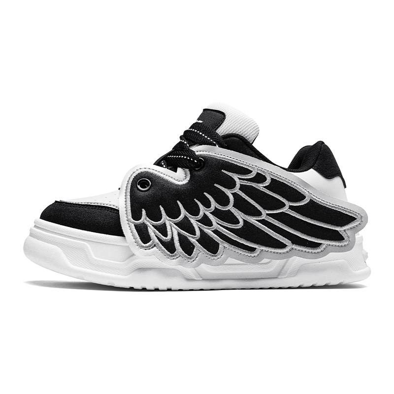 NAKAJ Soaring Collection Microfiber Leather Slip Resistant, Abrasion Resistant, Height Increasing Low top