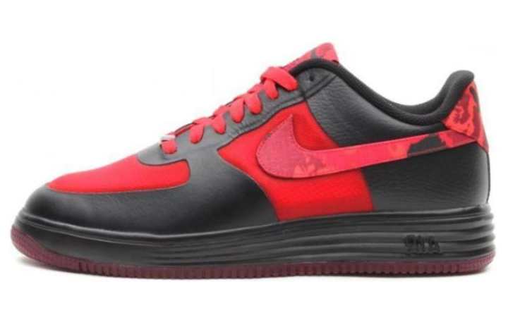 Nike Nike Lunar Force 1 Fuse Lthr Hyper Red/Nobel Red Black
