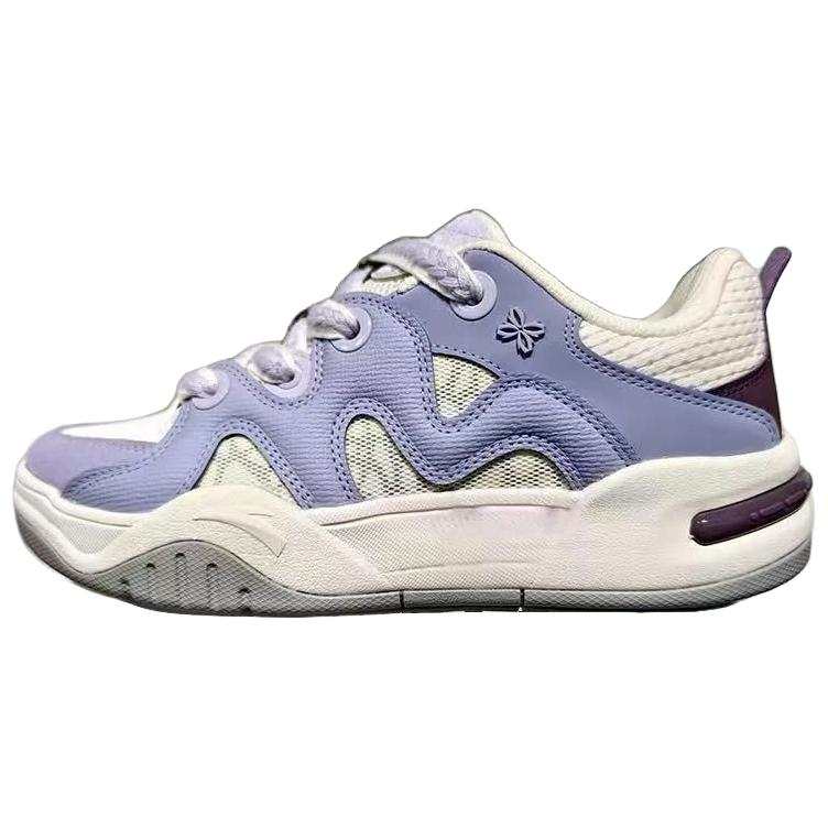 Anta Slip Resistant Abrasion Resistant Low top Skateboard Shoes Women's