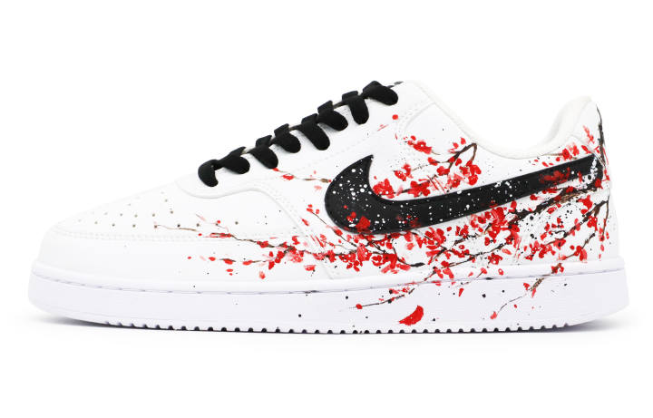 Nike Nike Court Vision 1 Skateboard Shoes Men's Low Top White