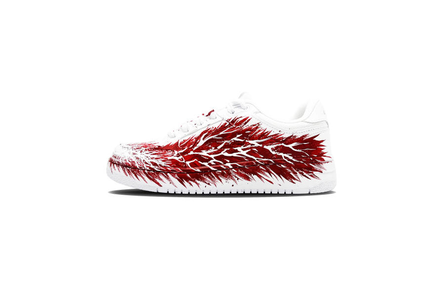Li-Ning Li Ning Tianji Cushioning, Wear Resistant Low top Skateboard Shoes Unisex White