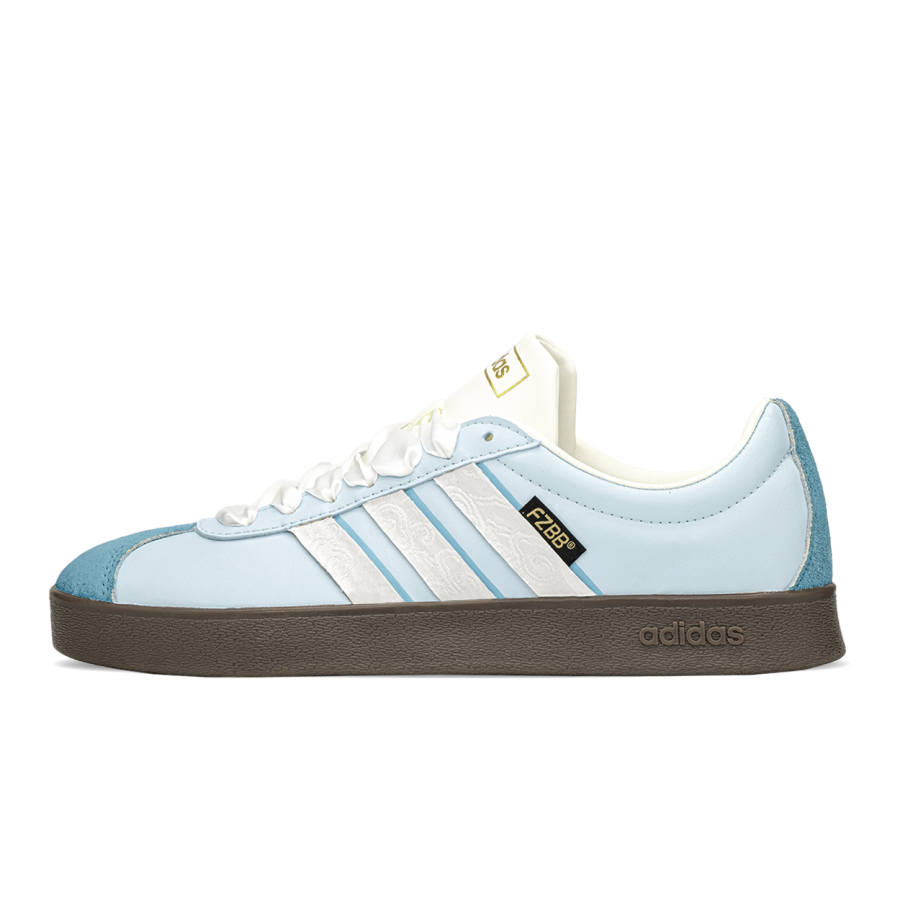 Adidas Adidas Vl Court Low top Skateboard Shoes Unisex Blue White