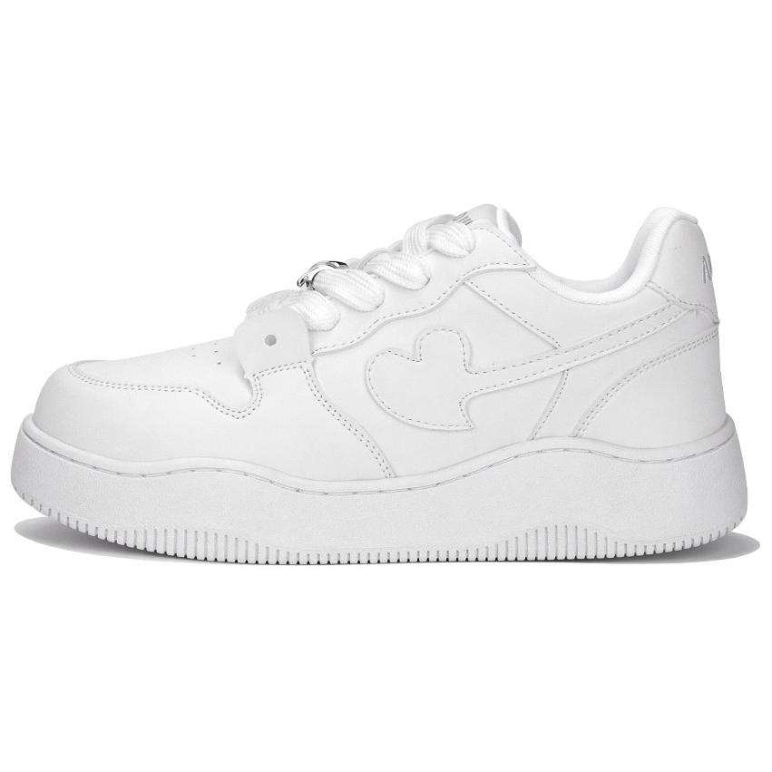 AND U Microfiber Leather Abrasion Resistant Height Increasing Low top Skateboard Shoes Unisex