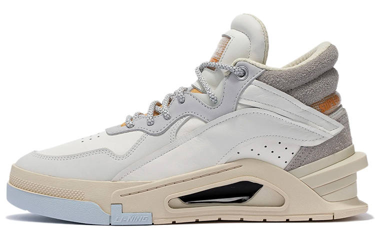 Li-Ning Li Ning Wave Premium Textile, Synthetic Leather, Split Suede Slip Resistant Abrasion Resistant