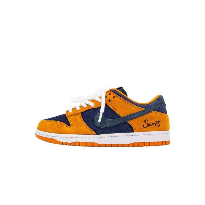 Nike Nike Dunk Sweet Orange Soda American Vintage Thermal Coverage Low top Skateboard Shoes Unisex Blue Orange