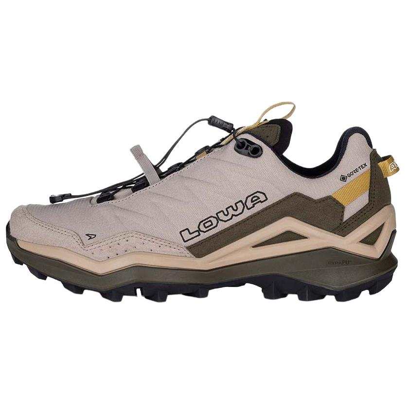Lowa Maddo Waterproof And Breathable Lightweight Outdoor Shoes Men's Gray Green