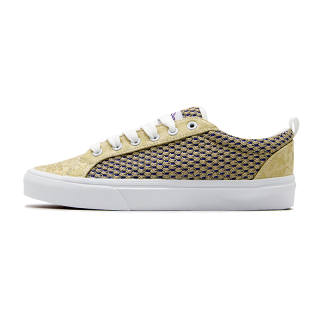 YIGUANG Slip Resistant, Lightweight, And Breathable Low top Skateboard Shoes Unisex Yellow
