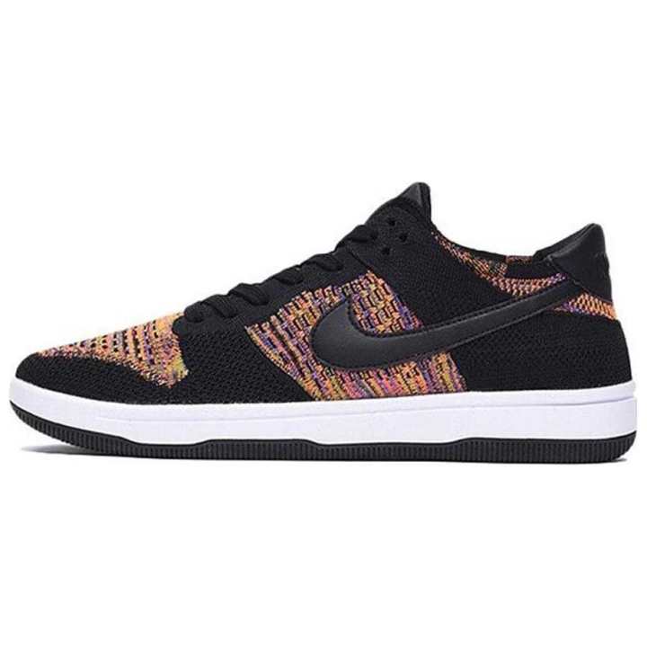 Nike Nike Dunk Low Flyknit 'Black Flyknit Orange'