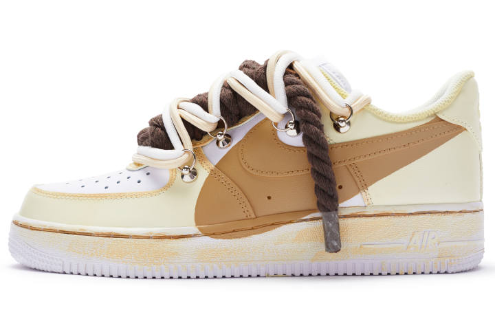 Nike Nike Air Force 1 '07 Air Force 1 ''T10'' Leather Slip Resistant Abrasion Resistant Slip Resistant Abrasion Resistant