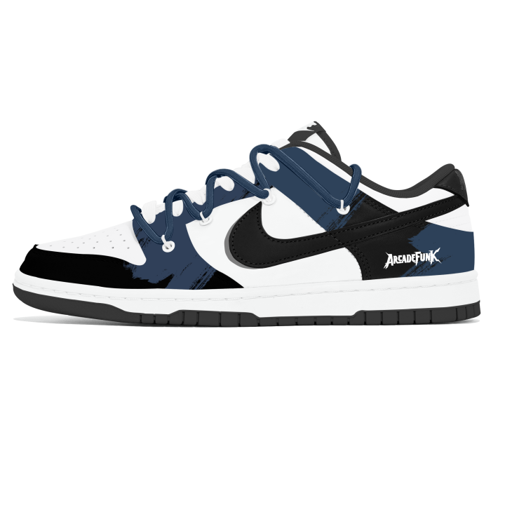 Nike Nike Dunk Dust Collection Abrasion Resistant Low top Skateboard Shoes Men's Blue Black