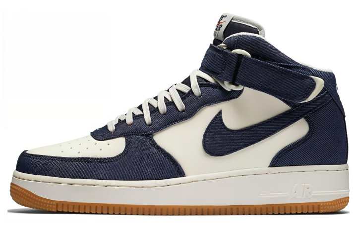 Nike Nike Air Force 1 Mid '07 Denim Gum