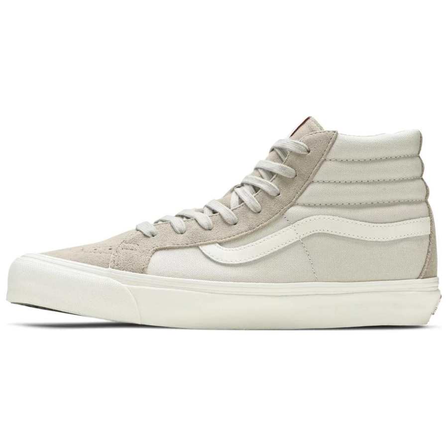 Vans Sk8 Og Vans-Hi Lx Suede 'Feather Grey'