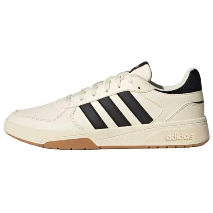 Adidas Adidas COURTBEAT Low top Skateboard Shoes Men's Beige Black
