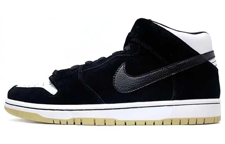 Nike Nike Sb Dunk Mid Black White Gum