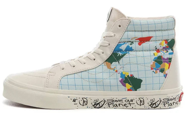 Vans Sk8 Save Our Planet x Vans-Hi Reissue 'White Multi'