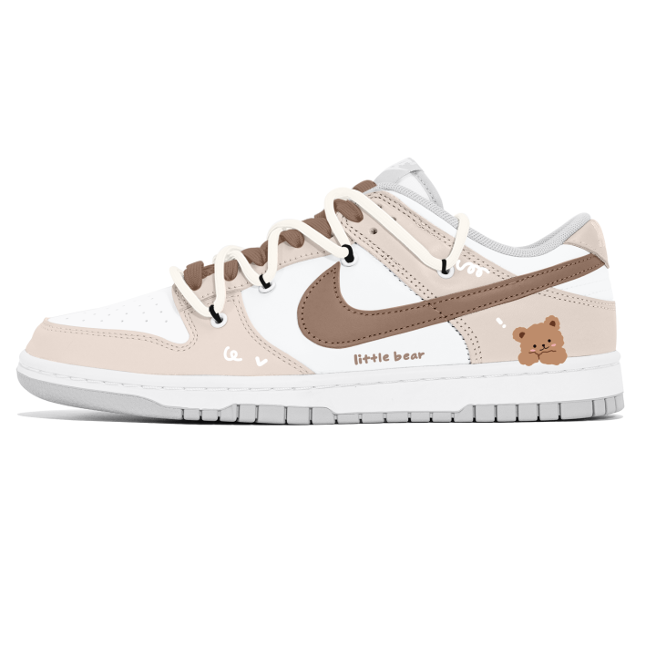 Nike Nike Dunk Lemon Joy Low top Skateboard Shoes Women's White Brown