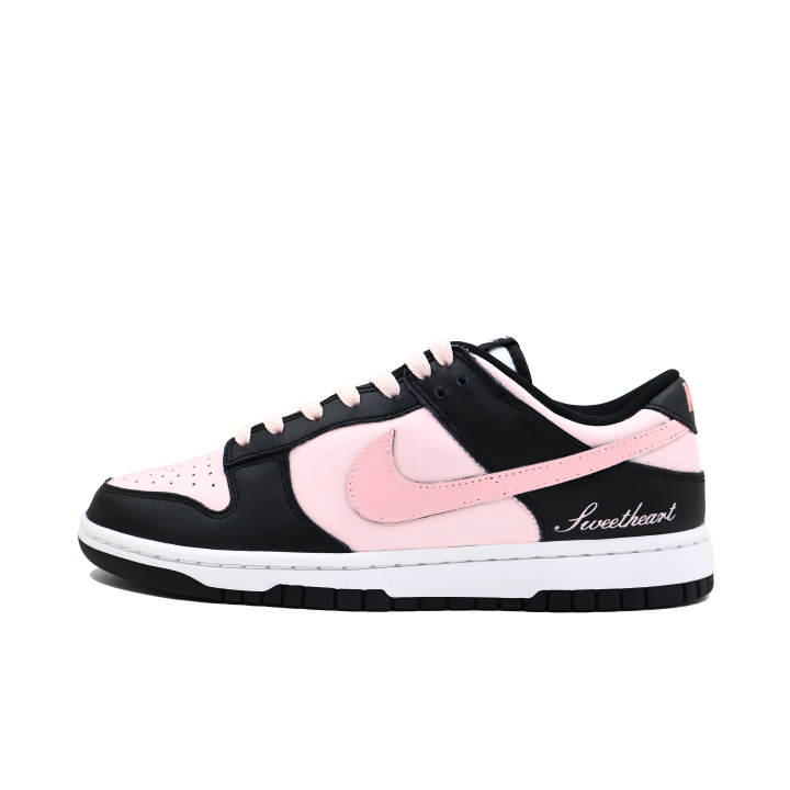 Nike Nike Dunk Sweetheart Low top Skateboard Shoes Unisex Black Pink