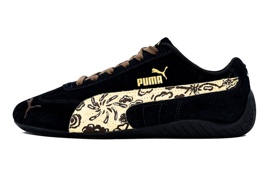 PUMA Speedcat Low top Casual Shoes Unisex Gold Brown