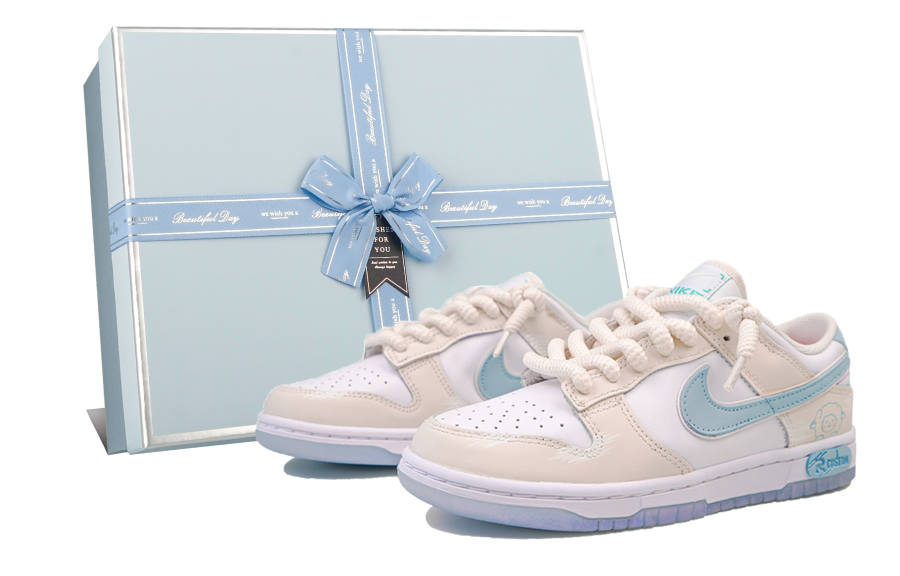 Nike Nike Dunk Slip Resistant Cushioning Slip Resistant Cushioning Low top Skateboard Shoes Women's Milk White