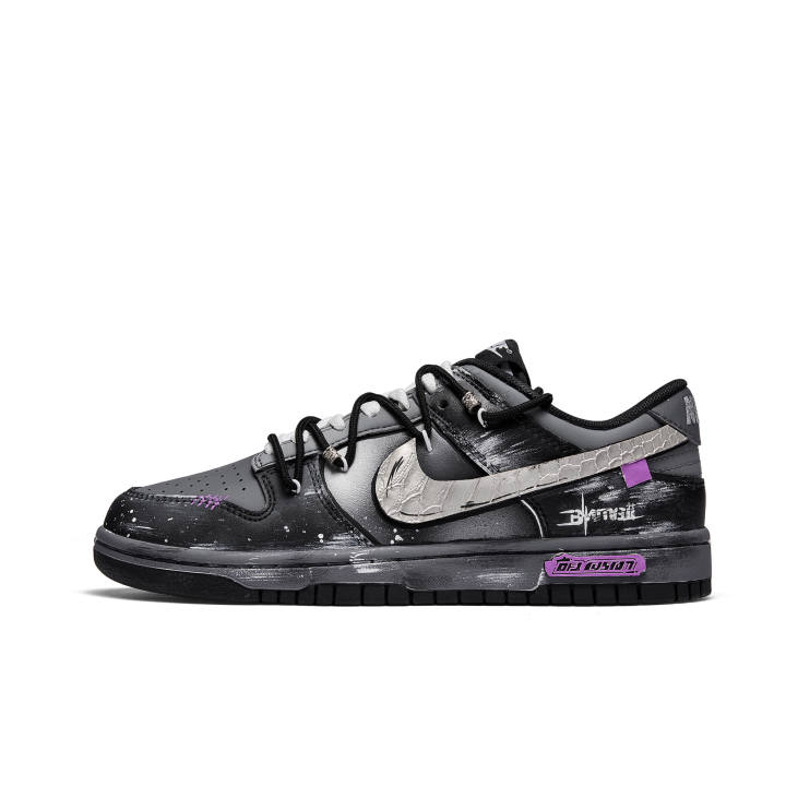Nike Nike Dunk Ethereal Shadow Apostle Leather Abrasion Resistant, Lightweight, Balanced Low top Skateboard Shoes Men's