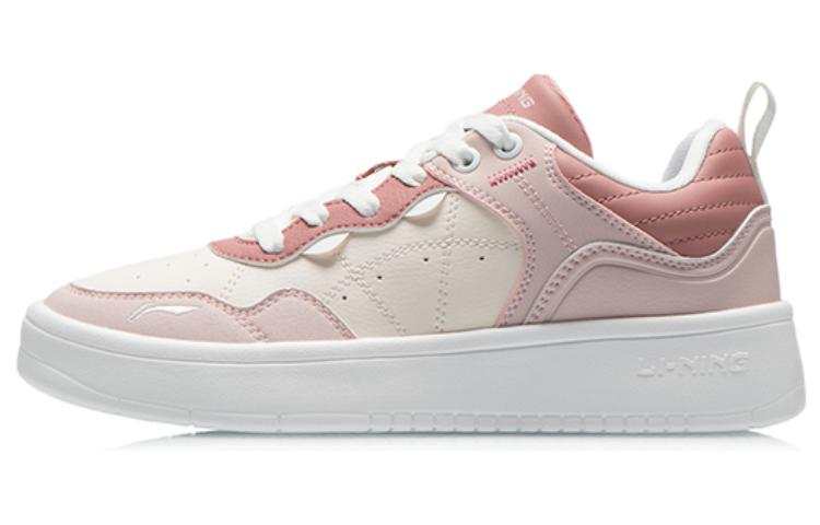 Li-Ning Li Ning Xingchu Slip Resistant, Abrasion Resistant, Lightweight Low top Skateboard Shoes Women's Pink