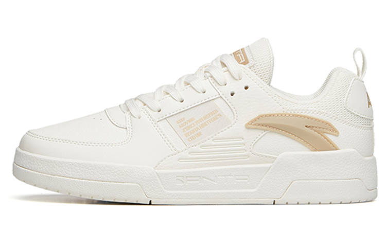 Anta Life Collection Low top Skateboard Shoes Women's White Brown