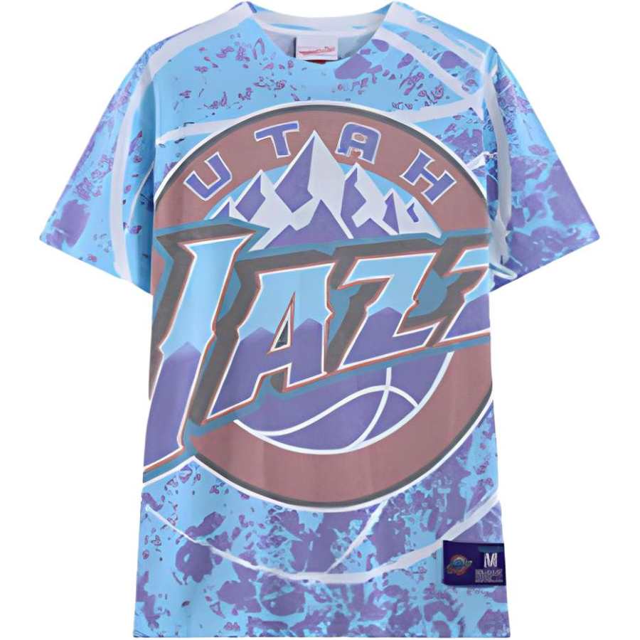 Mitchell Ness Mitchell Ness T Shirt Men's Blue