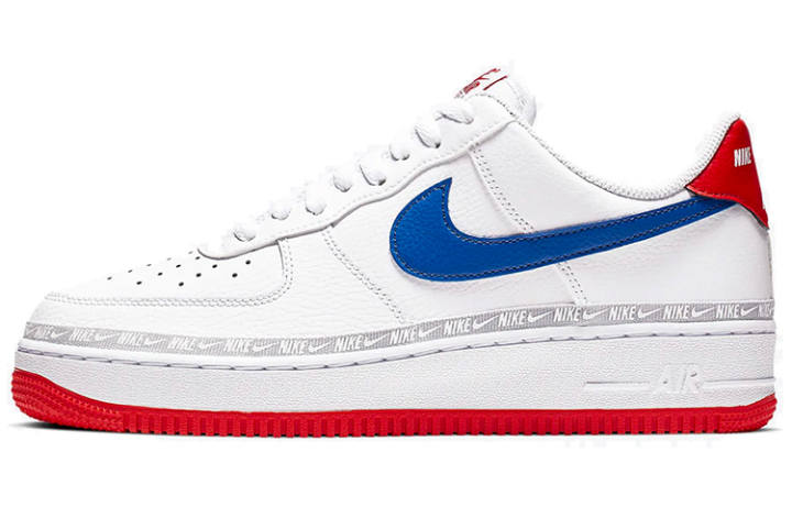 Nike Nike Air Force 1 Low Overbranding White Red Blue