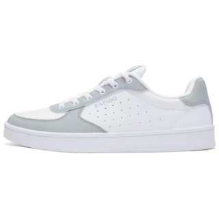 RAPIDO Non slip Lightweight Low top Skateboard Shoes Unisex Gray White