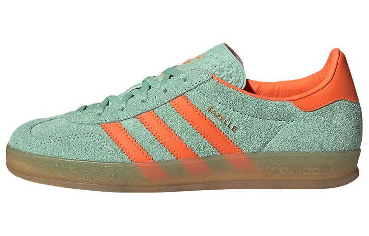 Adidas Originals Gazelle Wmns Adidas Originals Indoor 'Pulse Mint Solar Orange' Women's