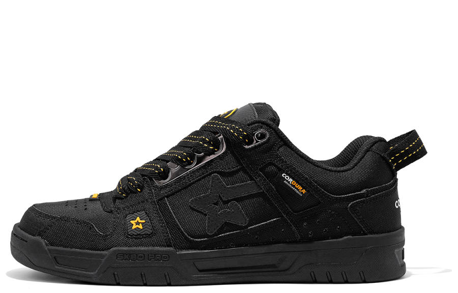 RIPSTAR RIPSTAR Low top Skateboard Shoes Unisex Black