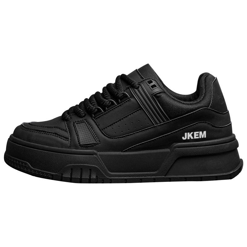 JKEM Slip Resistant, Abrasion Resistant, Height Increasing Low top Skateboard Shoes Men's