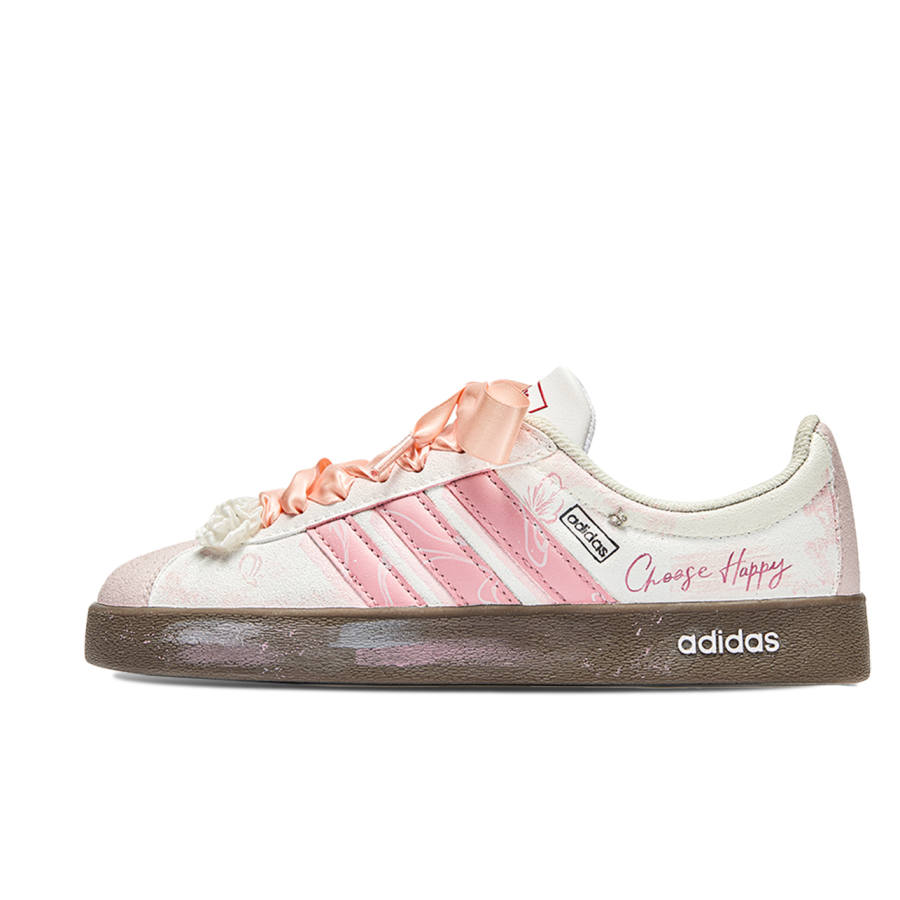Adidas Neo VL Court 2.0 Lifestyle Enlightenment, Attract Butterfly Slip Resistant Slip Resistant Low top