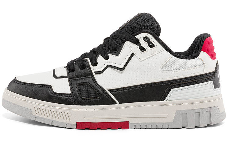 Kappa Low top Skateboard Shoes Unisex White Black