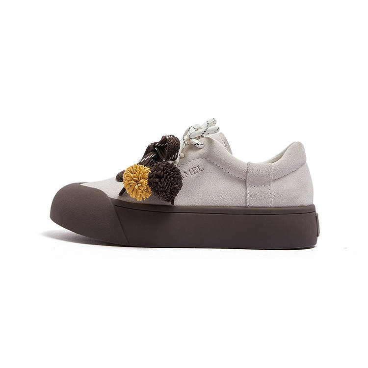 CAMEL Abrasion Resistant Cushioning Low top Skateboard Shoes Women's